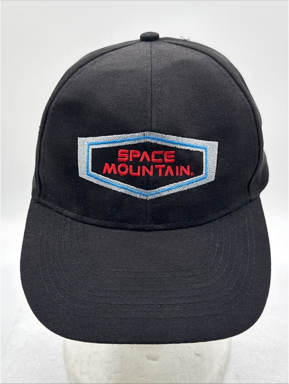 Disneyland Imagineer Space Mountain Black Cap Hat July 15 2005 Reopening Otto